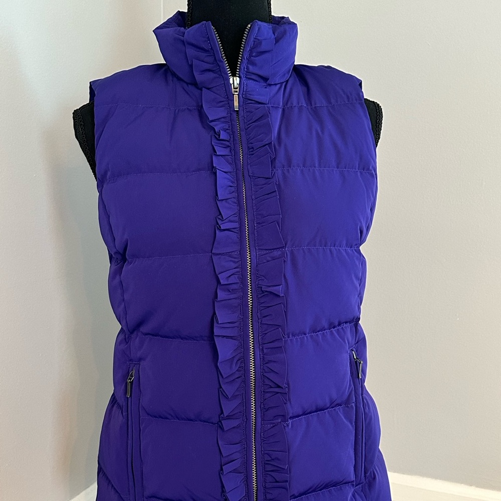 Talbots Purple Vest
